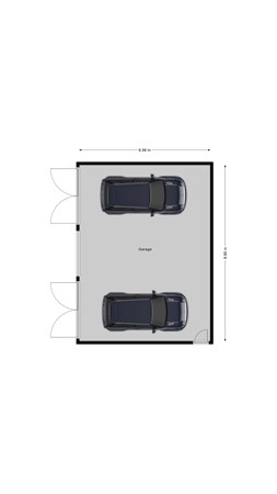 Plattegrond - Linderflier 39a, 7681 ZK Vroomshoop - Garage 2.jpg